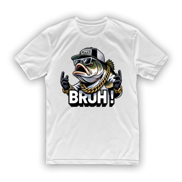 Koszulka dla wędkarza - Bruh - obrazek 2