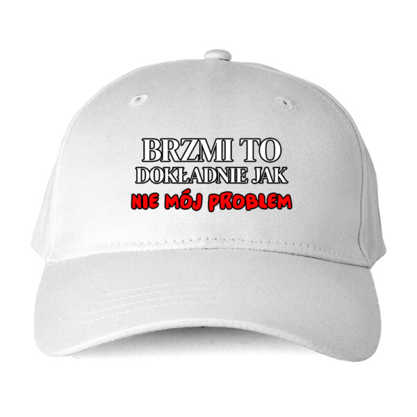 Czapka memy tiktok - nie mój problem - obrazek 2