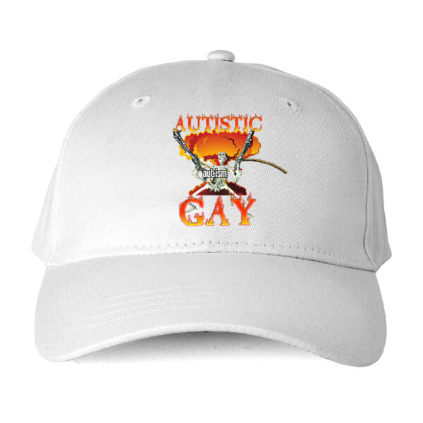 Czapka memy tiktok -autistic gay - obrazek 4