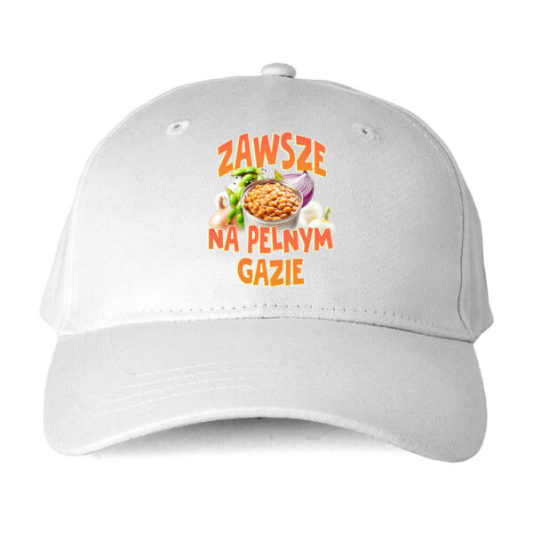 Czapka humor plus size - zawsze na pełnym gazie - obrazek 4