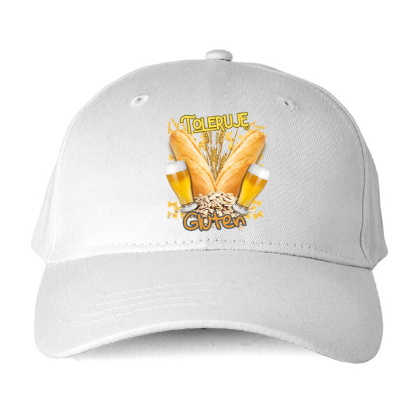 Czapka humor plus size - toleruję gluten - obrazek 4