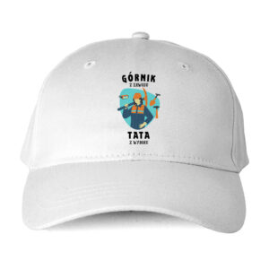 Czapka dla taty – Górnik