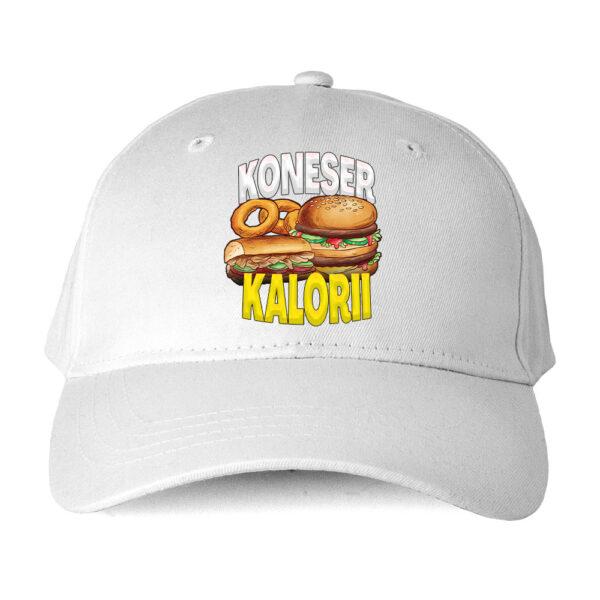 Czapka humor plus size - koneser kalorii - obrazek 4
