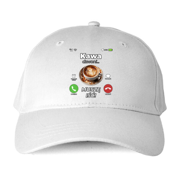 Czapka humor plus size - kawa dzwoni - obrazek 4
