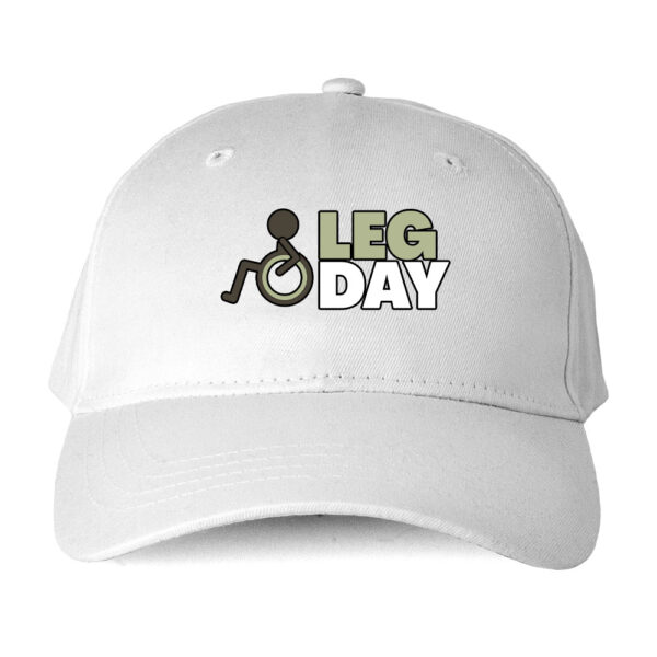 Czapka sportowa – Leg day - obrazek 4