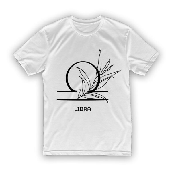 Koszulka ze znakiem zodiaku - Libra - obrazek 2