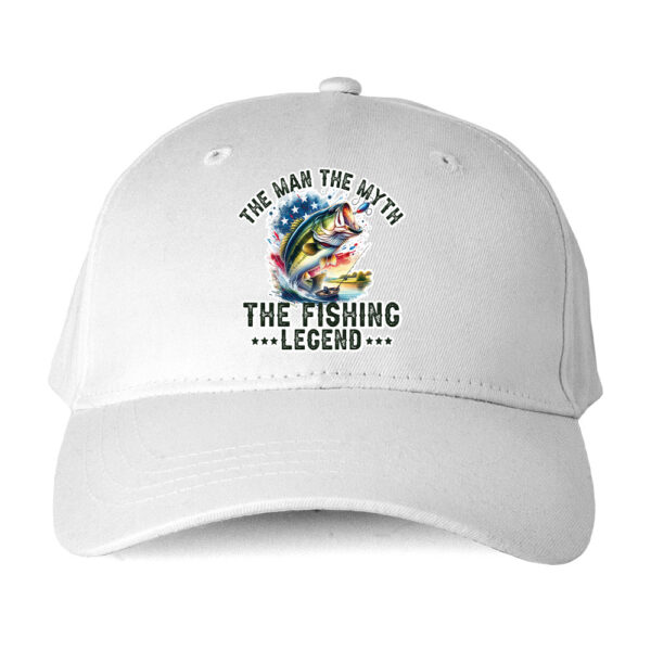 Czapka dla wędkarza bekowa – the fishing legend - obrazek 2