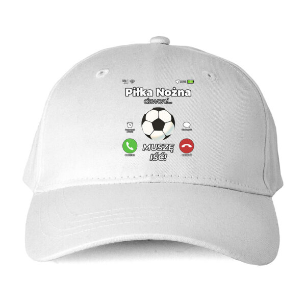 Czapka sportowa – piłka nożna dzwoni - obrazek 4