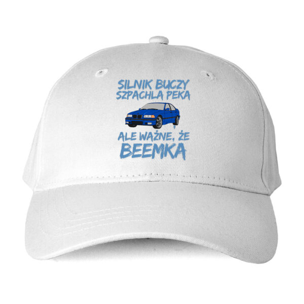 Czapka motoryzacyjna bekowa - ważne że Beemka - obrazek 4
