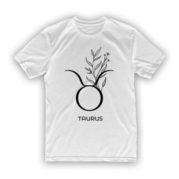 Koszulka ze znakiem zodiaku -Taurus - obrazek 2