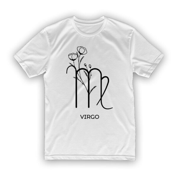 Koszulka ze znakiem zodiaku -Virgo - obrazek 2