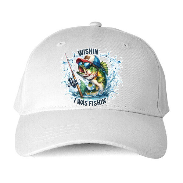 Czapka dla wędkarza bekowa – wishin' I was fishin' - obrazek 2