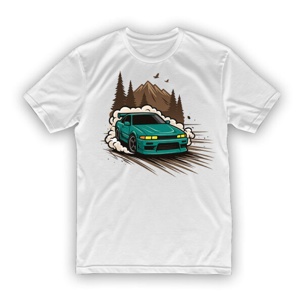 Koszulka Drift Car - Nissan Silvia - obrazek 2