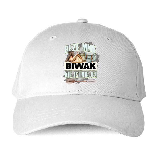 Czapka hobbystyczna Trekkingowa - beze mnie biwak - obrazek 2