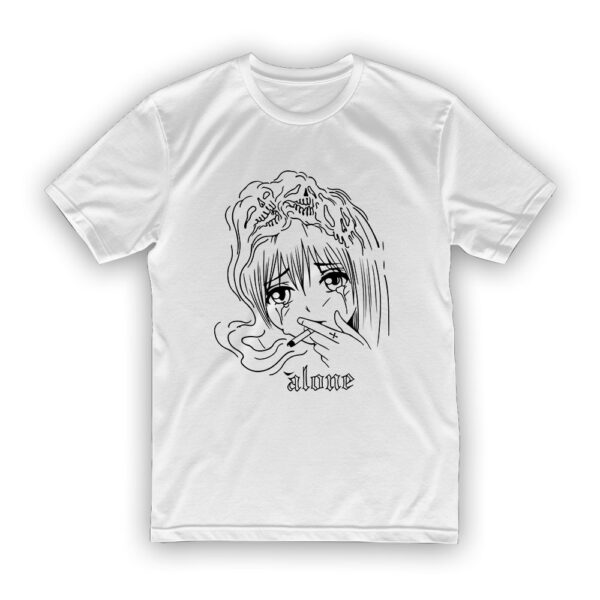 Koszulka Anime - Alone - obrazek 2