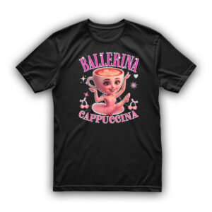 Koszulka Brainrot Bekowa - Ballerina cappuccina