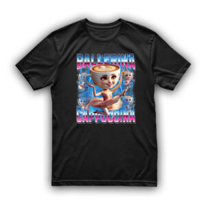 Koszulka Brainrot Bekowa - Ballerina Cappuccina