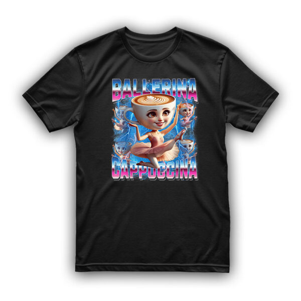 Koszulka Brainrot Bekowa - Ballerina Cappuccina