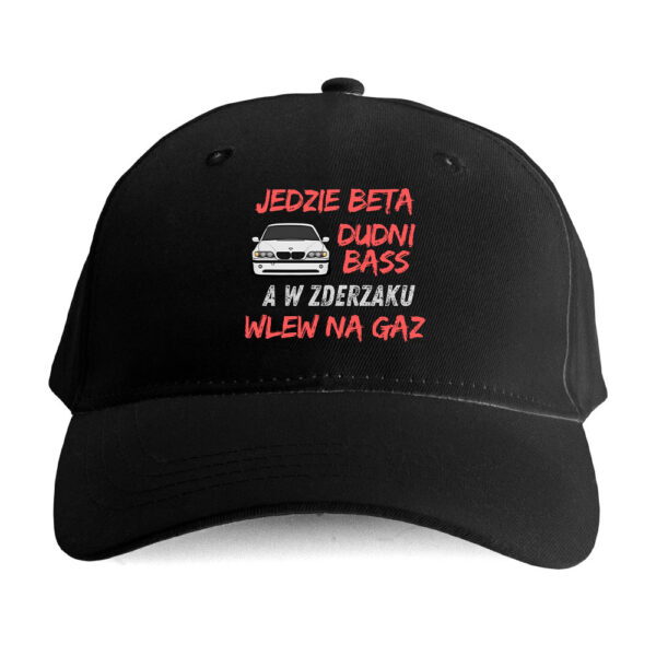 Czapka motoryzacyjna bekowa - jedzie beta