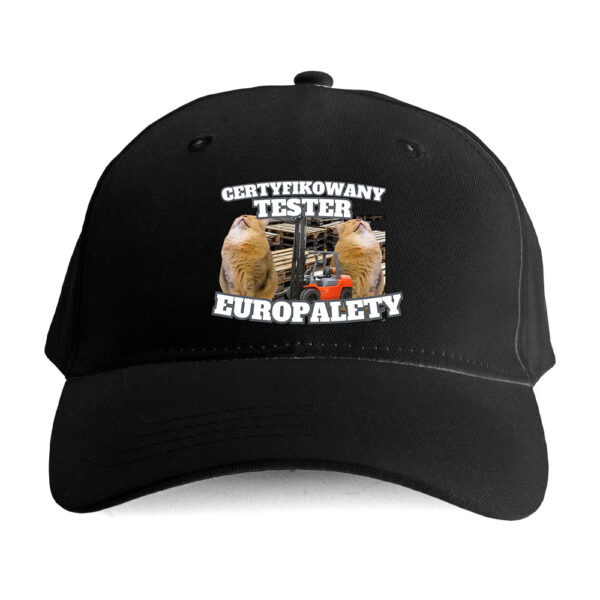 Czapka dla magazyniera – Tester europalety