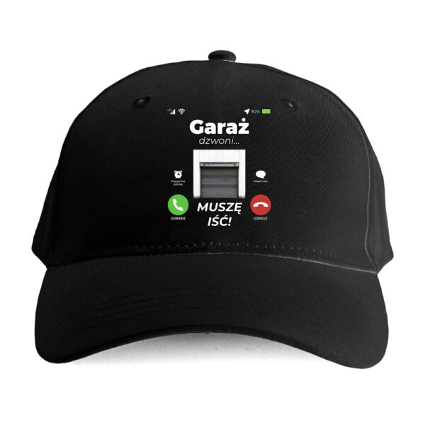 Czapka motoryzacyjna bekowa - garaż dzwoni