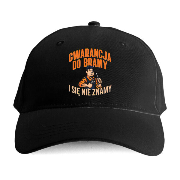 Czapka dla mechanika – Gwarancja do bramy