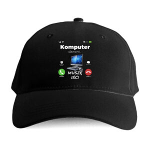 Czapka dla informatka – komputer dzwoni