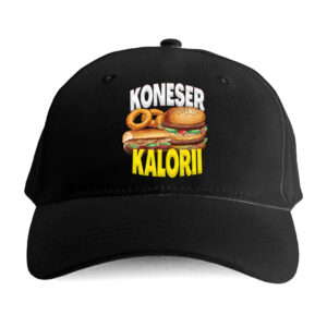 Czapka humor plus size - koneser kalorii