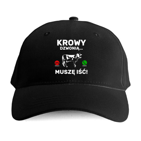 Czapka dla rolnika – krowy dzwonią
