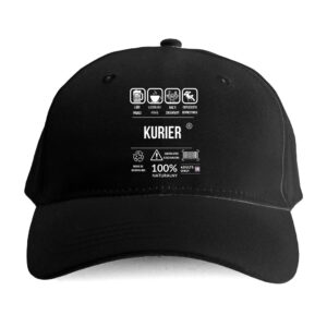 Czapka dla kuriera – kurier