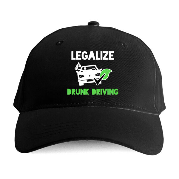 Czapka motoryzacyjna bekowa - legalize drunk driving