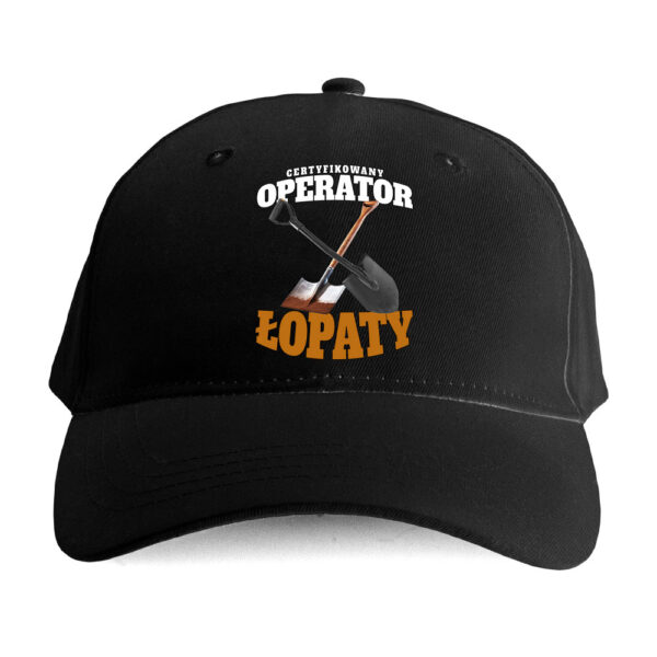 Czapka dla budowlańca – Operator łopaty