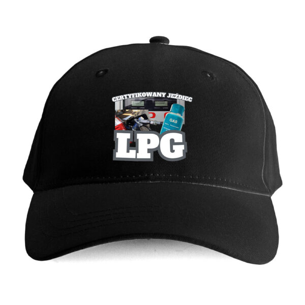 Czapka motoryzacyjna bekowa - jeździec LPG