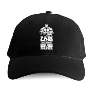 Czapka sportowa – Pain is temporary
