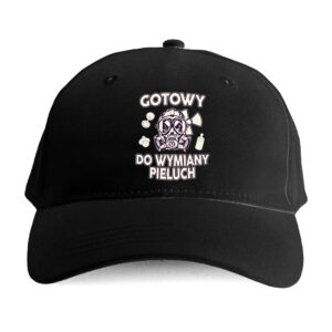 Czapka dla taty – gotowy do zmiany pieluch