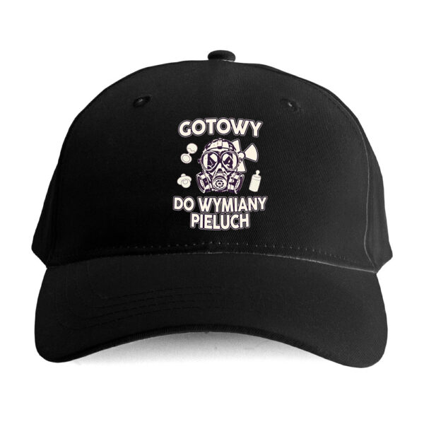 Czapka dla taty – gotowy do zmiany pieluch