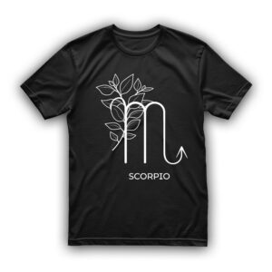 Koszulka ze znakiem zodiaku -Scorpio