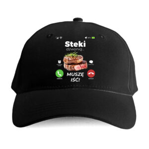 Czapka humor plus size - steki dzwonią