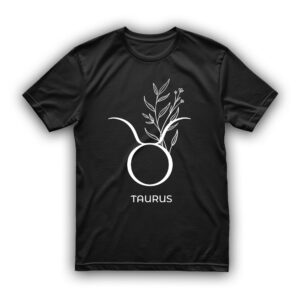 Koszulka ze znakiem zodiaku -Taurus