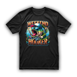 Koszulka dla wędkarza - Weekend Hooker