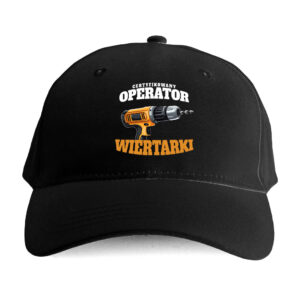 Czapka dla budowlańca – Operator wiertarki