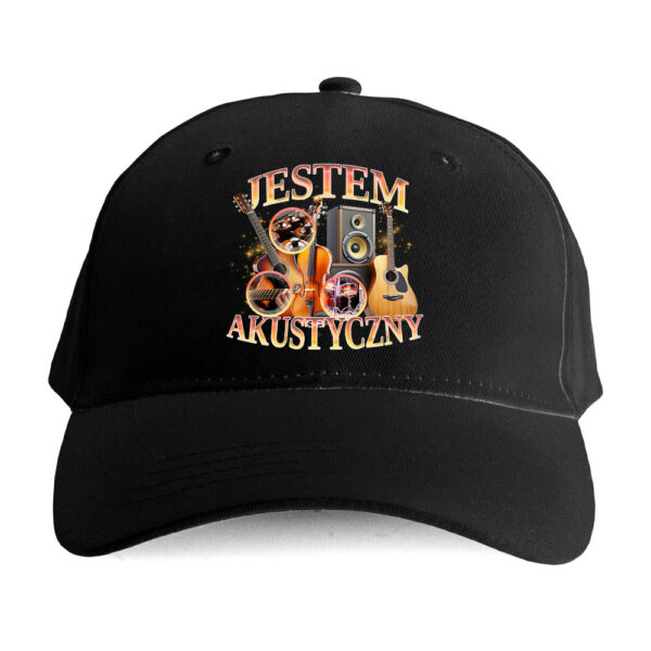 Czapka hobbystyczna Muzyczna - Jestem Akustyczny