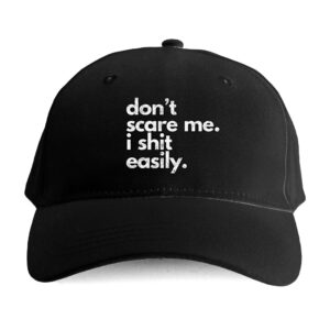 Bekowa czapka z nadrukiem - Don't scare me