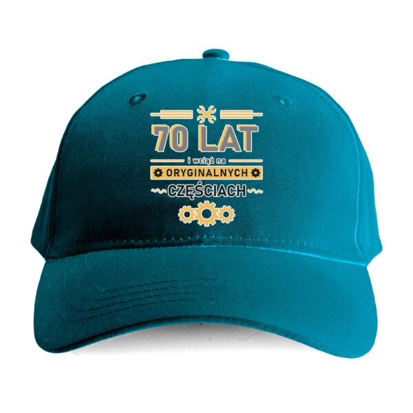 Czapka okolicznościowa - 70 lat - obrazek 3