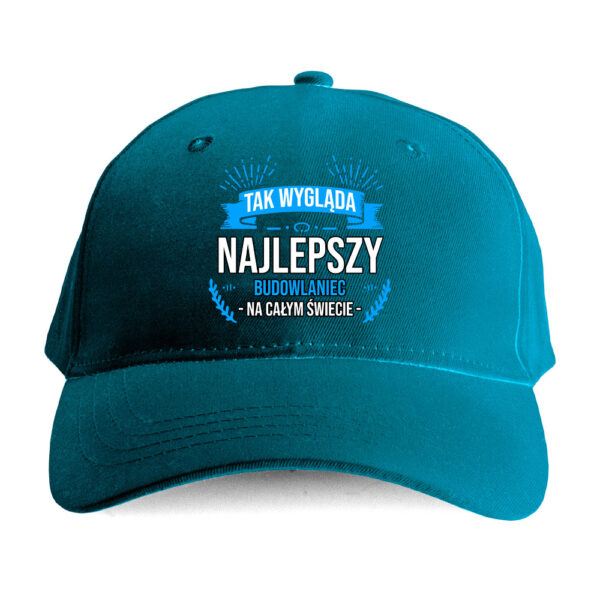 Czapka dla budowlańca – Najlepszy budowlaniec - obrazek 3