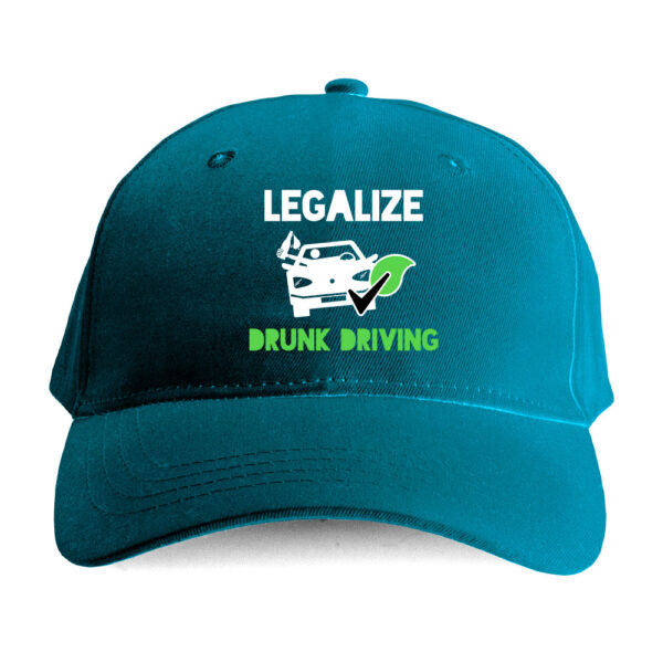Czapka motoryzacyjna bekowa - legalize drunk driving - obrazek 3