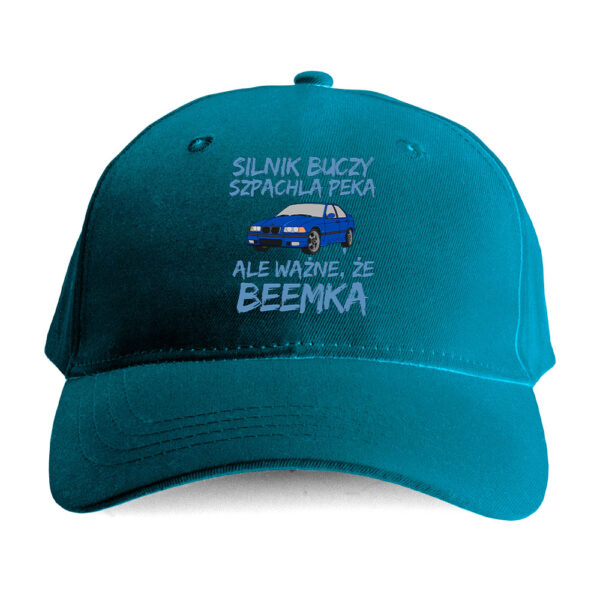 Czapka motoryzacyjna bekowa - ważne że Beemka - obrazek 3