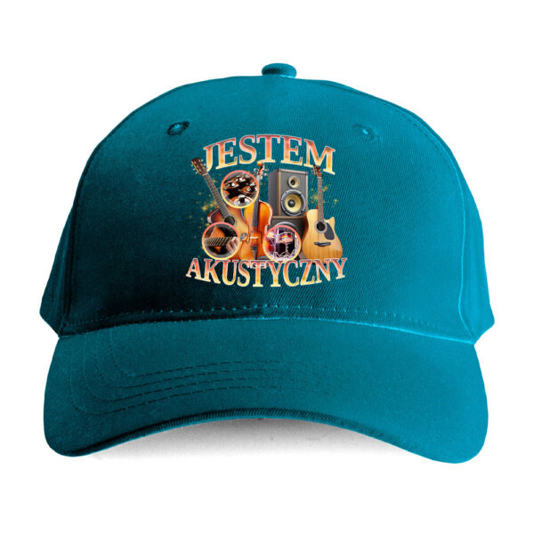 Czapka hobbystyczna Muzyczna - Jestem akustyczny - obrazek 2