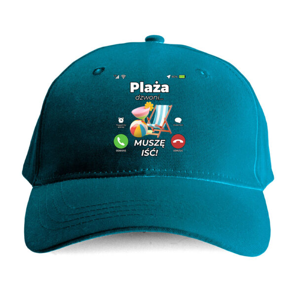 Czapka hobbystyczna Podróżna - Plaża dzwoni - obrazek 3