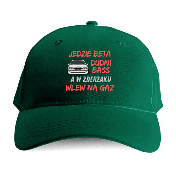 Czapka motoryzacyjna bekowa - jedzie beta - obrazek 2